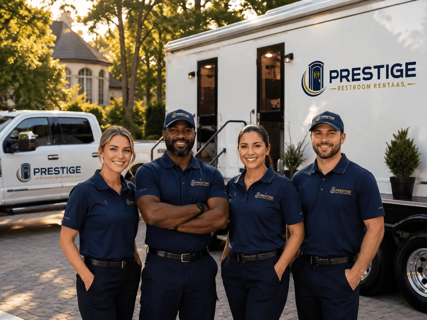 Trusted Luxury Portable Restrooms company in Elberon, VA